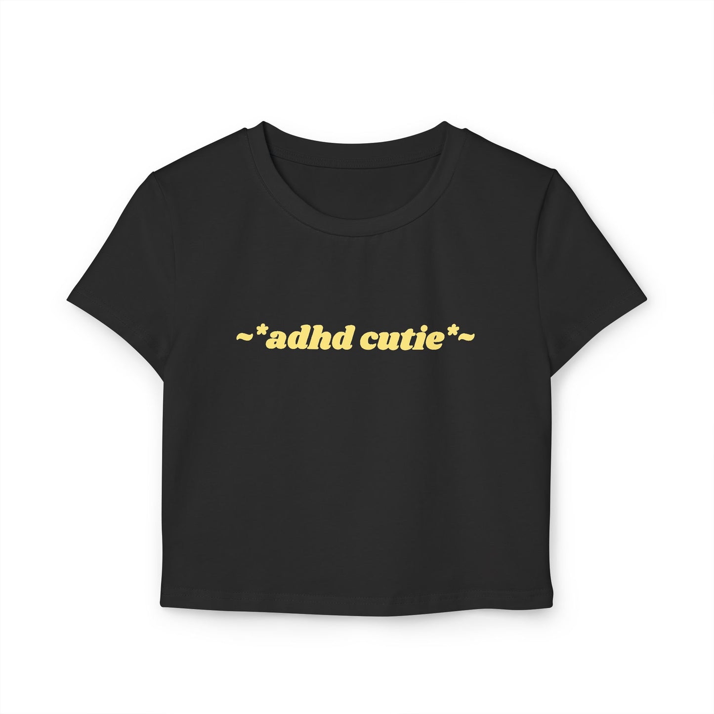 ADHD Cutie baby tee - Yellow